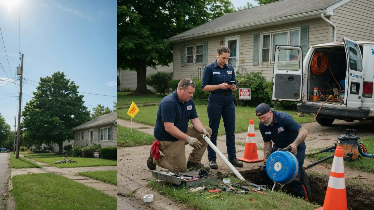 Sewer Line Repair in Vermilion, IL near me